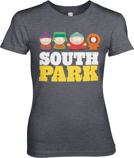 South Park Girly Tee dames-T-shirt Dark-Heather