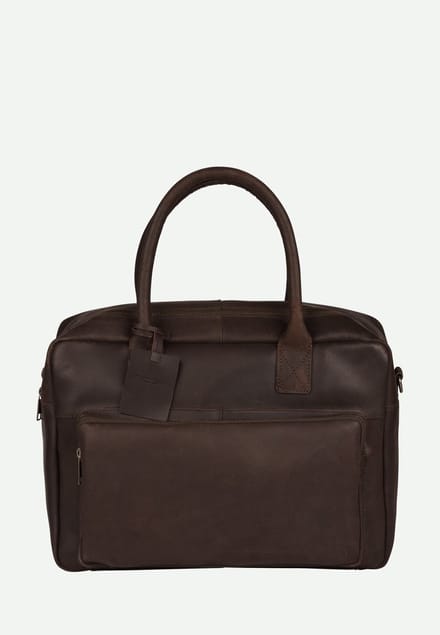 Burkely Fundamentals Vintage Mitch Worker - Laptoptas - Volwassenen - Bruin