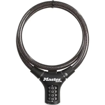 Master Lock 8229EURDPRO Kabelslot Zwart Cijferslot