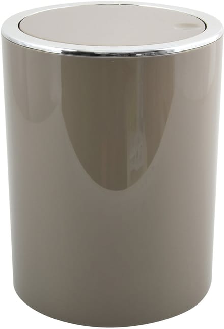MSV Pedaalemmer 6L - KAMAKA - Prullenbak Badkamer - ABS - Taupe