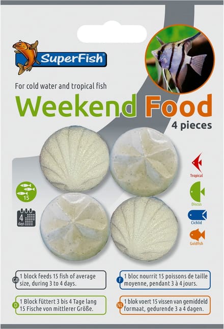 Superfish Weekend Voer - 4 Stuks
