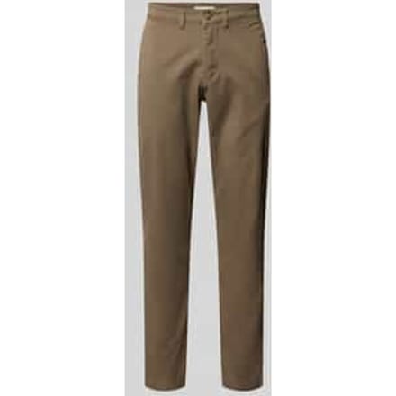 slim fit chino van katoenmix