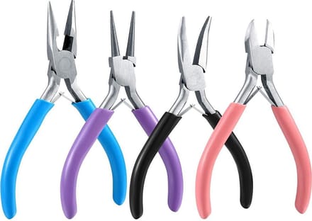 MMOBIEL 4x Sieraden Tangen Set voor Sieraden Maken / Repareren / DIY Tools