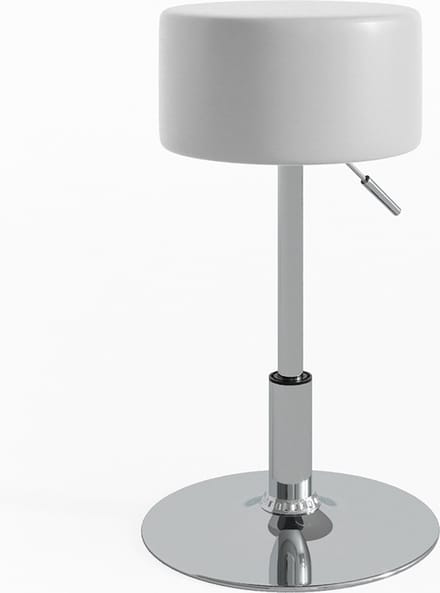 Vicco Design Kruk – 33.5 x 67 cm voor kaptafel Wit