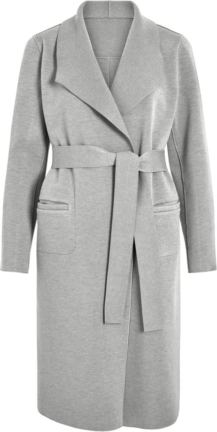 Vila Jas Vijuice Coat - Noos 14060740 Light Grey Nelange Dames Maat - L