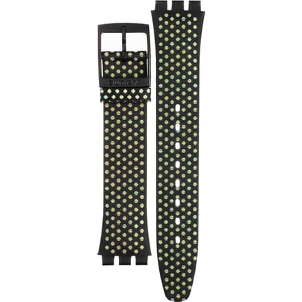 Swatch Plastic - Originals Medium (34mm) /Access/Solar/Musicall/Stop - G/SK/SL/SR/SS/SO28 AGB293 GB293 Diamond Spots Horlogeband