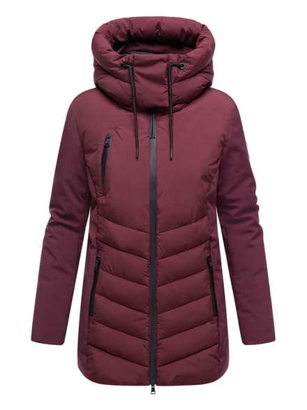 Marikoo dames winterjas Tivaa XVI met softshell & afneembare capuchon