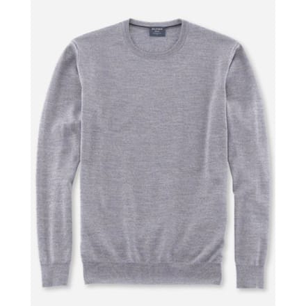 Olymp Trui O-Hals Wol Grijs - Maat 3XL - Heren - Pullovers