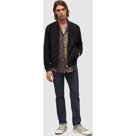AllSaints Ronan Bomber Black Taglia: S | Bomber Outlet | Uomo | Nero
