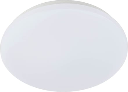 Ledvion - LED Plafonddlamp Wit (Ø22cm - 12W - 3000K - 1200L) IP20 - Geïntegreerd LED