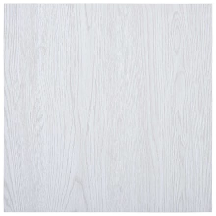 vidaXL - Vloerplanken - Wit - Hout - 5,11 - m² - 55 - st - PVC