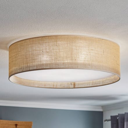 TK Lighting Plafondlamp Juta, Ø 60 cm