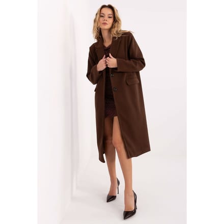 Soft Luxe Coat - Bruin / One Size