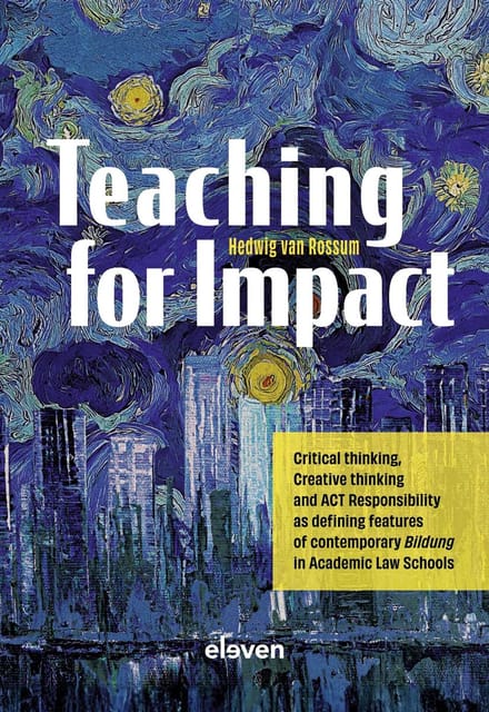 Teaching For Impact - Hedwig van Rossum
