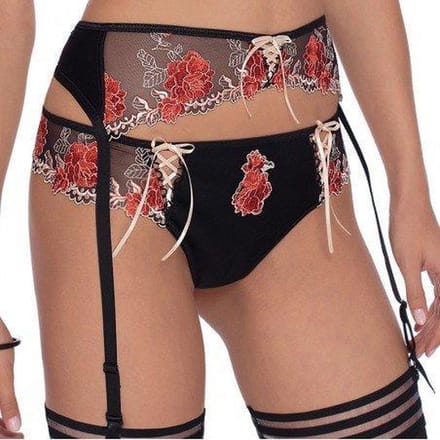 Roza- Natalie- string- zwart L