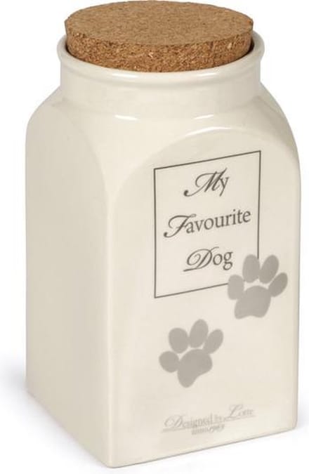 Designed by Lotte - Voorraadbus Hond - 11x11x 20,5 cm