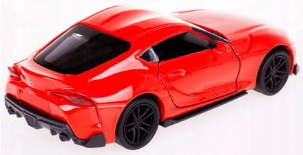 Welly Toyota Supra metalen modelauto 1:34 rood