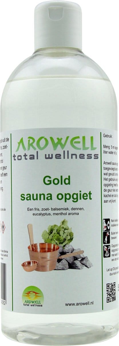 Arowell - Sauna Gold sauna opgiet saunageur opgietconcentraat - 500 ml