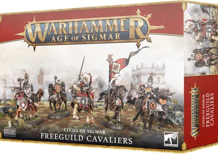 Figurine Games Workshop Warhammer AoS - Cities of Sigmar Cavaliers de la Freeguild