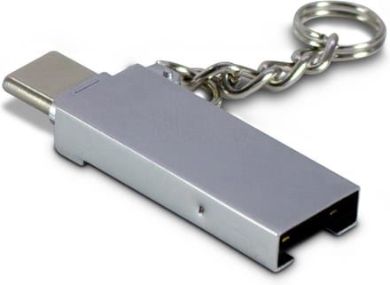 Inter-Tech 88885469 geheugenkaartlezer USB 2.0 Type-A/Type-C Intern Zink