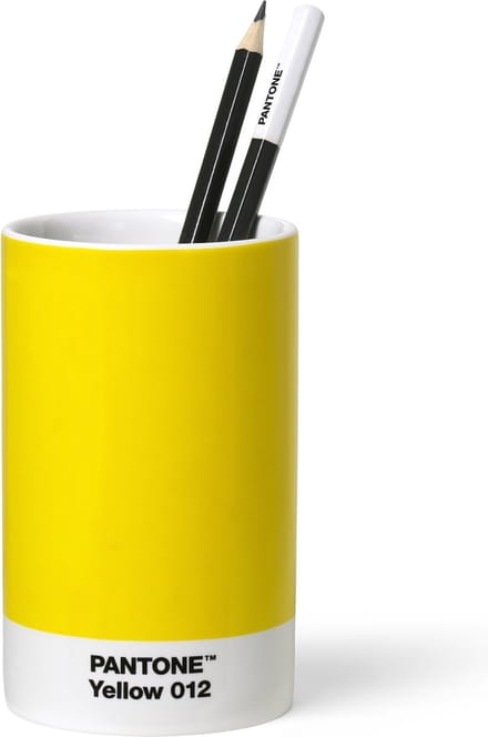 Pantone Pennenhouder 11 X 5 Cm Porselein Geel