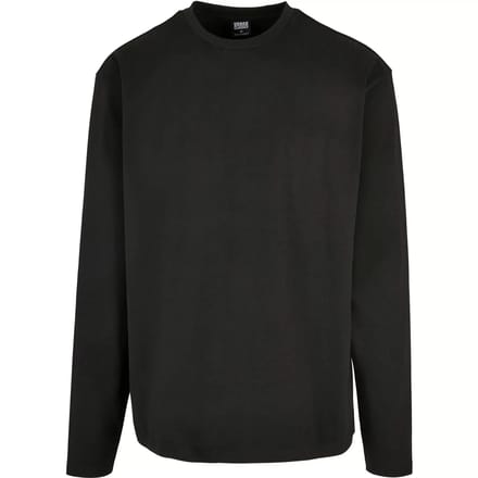 Urban Classics - Ultra Heavy Oversized Longsleeve shirt - S - Zwart