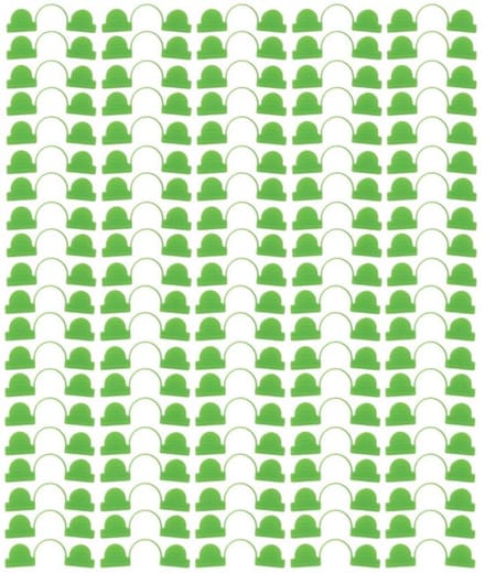 Duurzame plastic klemmen voor tuinbakken - 100 stukken
