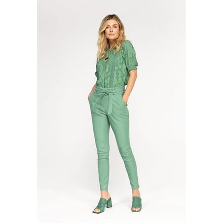 Ibana Peike Jade Green Taglia: 36 | Pantaloni di pelle Outlet | Donna | Verde
