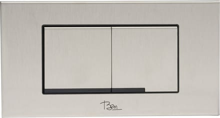 Ben Compact Flush Lomex bedieningspaneel rvs voor Ben BCF en BCF112