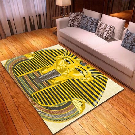 Oud Egypte Element 3D Print Tapijt Woonkamer Huis Egyptische Decor Waterabsorptie Badmat Groot Bedkleed 100x150cm