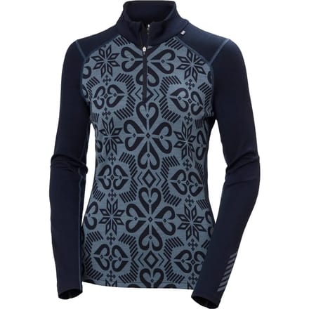 Dames sweatshirt met 1/2 rits Helly Hansen Lifa Midw