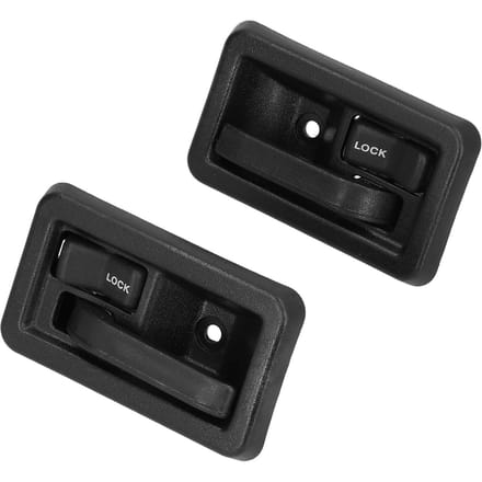2 STUKS Autodeurklink ABS 55176477AB Links Rechts Binnenkant voor Jeep Wrangler 1987?2004 black