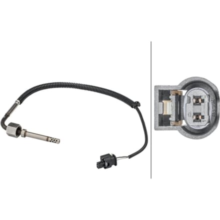 Sensor, uitlaatgastemperatuur HELLA 6PT358 181-441