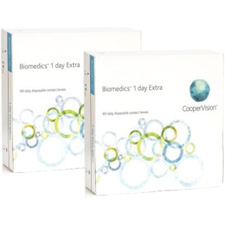 -2.50 - Biomedics® 1 day Extra - 90 pack - Daglenzen - BC 8.60 - Contactlenzen