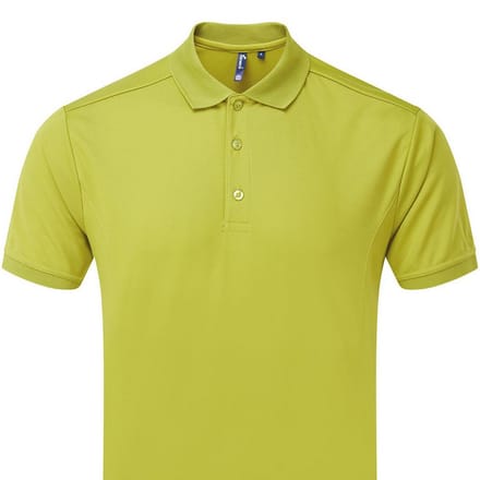 Premier Heren Coolchecker Poloshirt (Kalk)