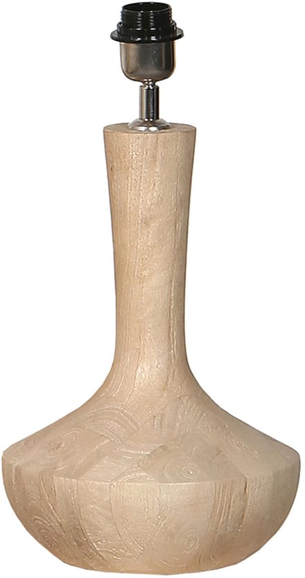 by Mooss - Tafellamp - Seattle - Naturel - Hout - Robuust - 35 cm