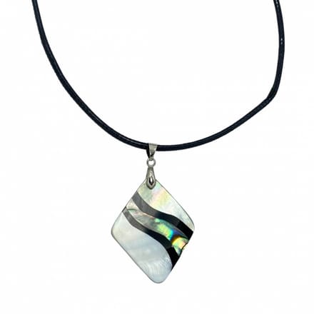 Ketting- Zilverkleurig- Coco- olie - Charme Bijoux