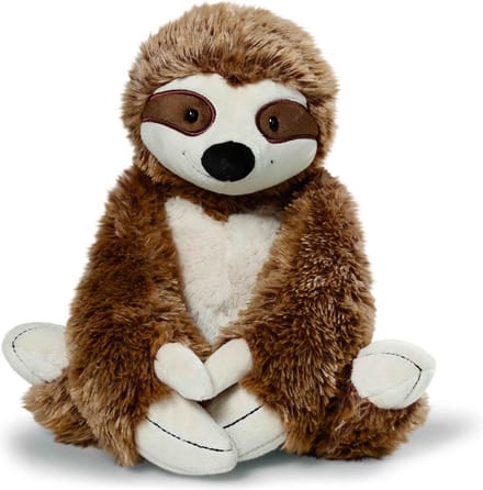 Nici luiaard pluche knuffel - bruin - 25 cm