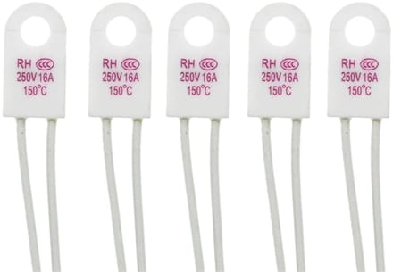 Temperatuur Beveiliging - Thermostaat Zekering - Oververhitting Bescherming - 135 Graden Activering - 15A 250V