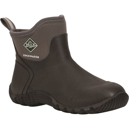 Muck Boot Edgewater Classic 6â€ Enkel | Zwart - Regenlaarzen - Maat 44 -