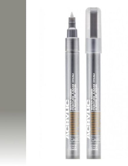Montana ACRYLIC Marker 0.7 mm  Outline Silver