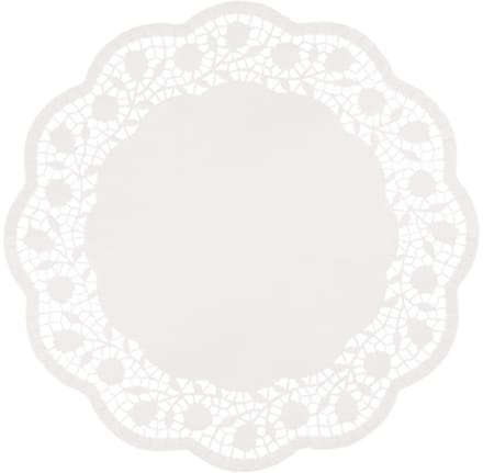 250 Taartranden rond Ø 36 cm wit