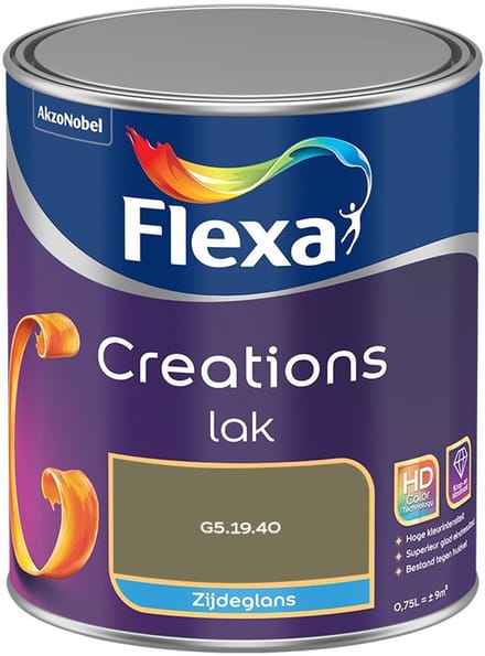 Flexa - Creations Lak Zijdeglans - G5.19.40 - Mengverf - 750 Ml