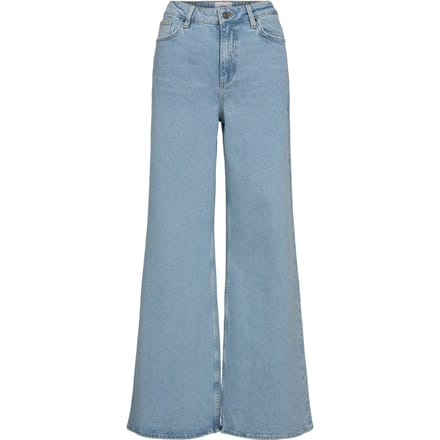Flared/Bootcut Nümph NUMPH Nupisa HR Wide Jeans 706674 light blue denim