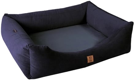 51 Degrees North Hondenmand 51 Venice Softbed 77x65x25 cm Donker Blauw