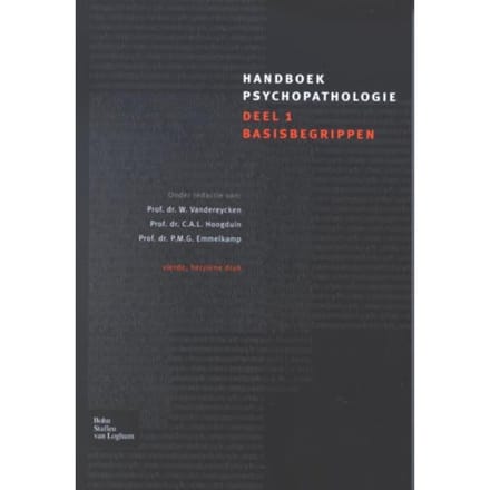 Handboek Psychopathologie / 1 Basisbegrippen - C.A.L. Hoogduin