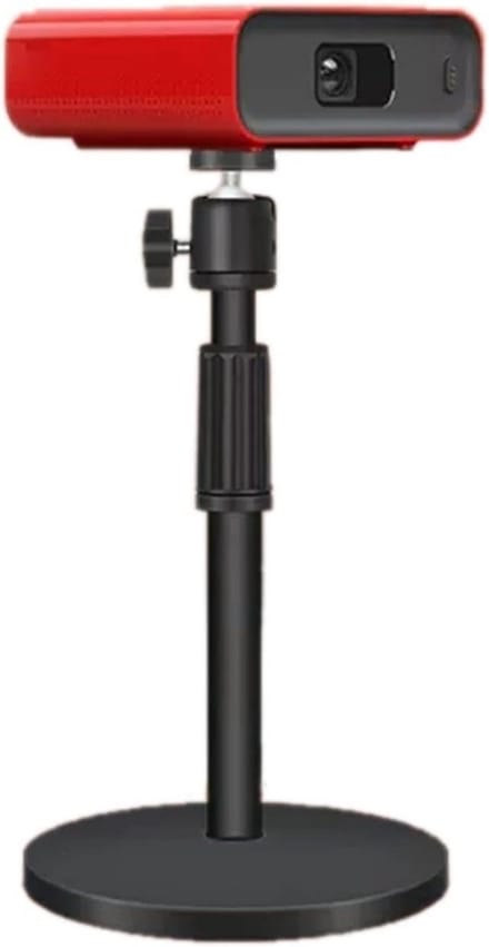 Projectorstandaard - Projectorbeugel - Thuisbioscoop - Verstelbare Hoogte - 200 mm Basis - Zwart