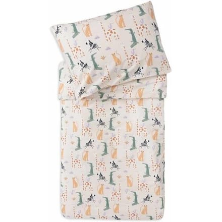 Jollein Dekbedovertrek met sloop 100x140cm Jungle Jambo