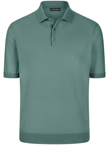 Gebreide polo Van Louis Sayn groen