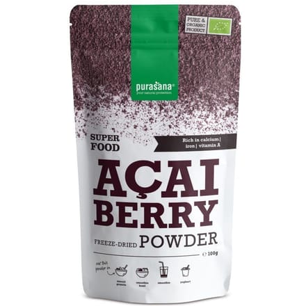Purasana / Acai berry powder Biologisch - 100 gram